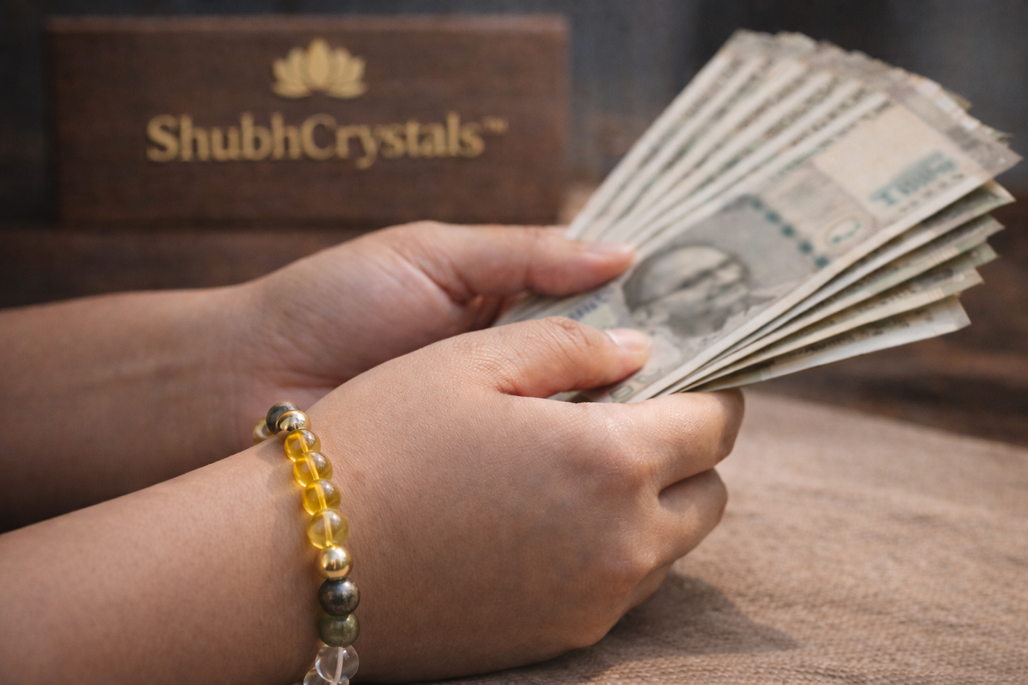 Shubh Dhan Yog Bracelet™ – Personalised Wealth Support Bracelet